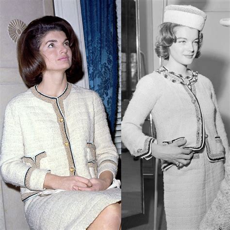 jackie dress chanel|jackie kennedy suits.